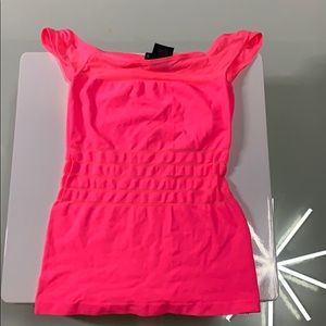 Hot pink Bebe top